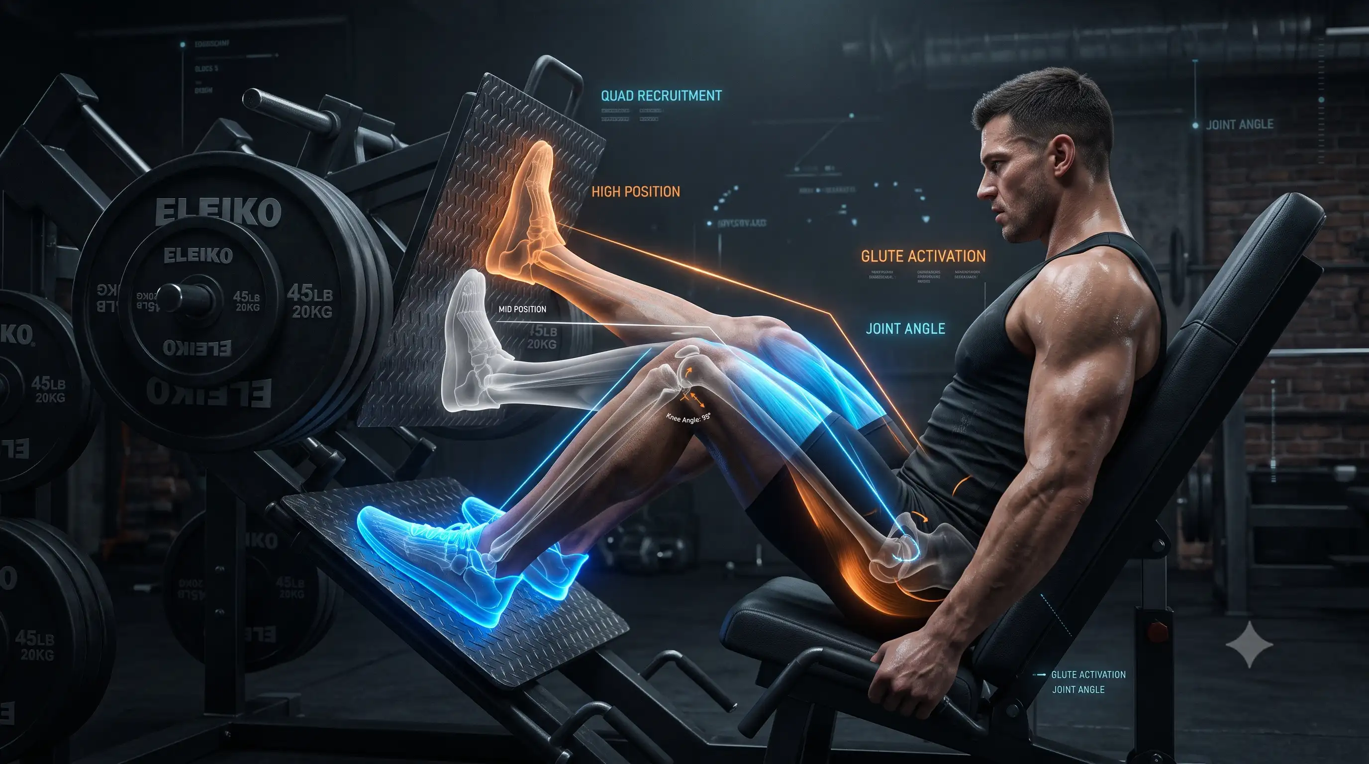 Editorial image for Leg Press Foot Placement: Quads, Glutes and Knee Safety Guide